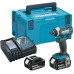 Makita DTD152RTJ Visseuse a chocs 1/4" Li -ion (2x5,0Ah/18V) Makpac