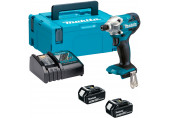 Makita DTD156RTJ Visseuse a percussion 1/4" Li-ion LXT (18V/2x5,0Ah) Makpac