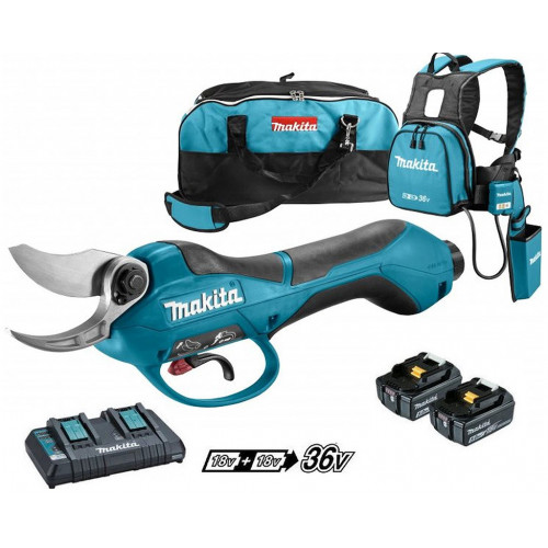 Makita DUP362PT2 Sécateur Li-ion LXT 2x18V/5,0 Ah