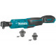 Makita DWR180Z Clé a cliquet 47,5 Nm, 800 U/min, 1/4", 3/8" (18V)
