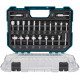Makita D-74778 Coffret de 22 fraises pour défonceuse, queue 8 mm