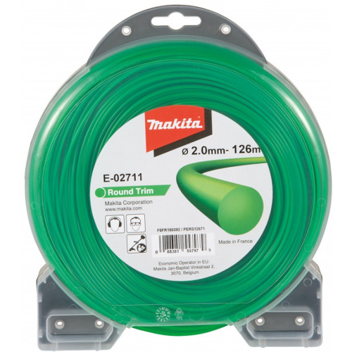 Makita E-02711 Fil de coupe rond 2,0mm, 126m