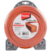 Makita E-02814 Fil nylon Plus 2,4 mm, 69 m, orange, carré