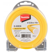 Makita E-02836 Bobines de fil co-extrudé rond PRO ''Round Trim'' 3,0mm, 15m