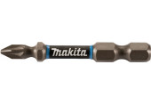 Makita E-03296 Embouts Impact Premier 50 mm POZIDRIV (PZ), Hexa 1/4''