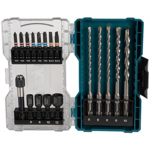 Makita E-07026 Jeu d'embouts de perçage 18 pieces