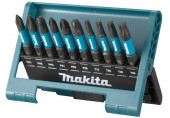 Makita E-12011 Jeu d'embouts 1/4" Impact Black, 10 Qté