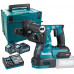 Makita HR003GM201 Marteau Sans fil Combiné SDS-Plus, Li-ion ( 2x4,0Ah/ 40V)