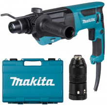 Makita HR2670FT Perfo-burineur SDS-Plus (800W/3,0J) +Mallette de transport