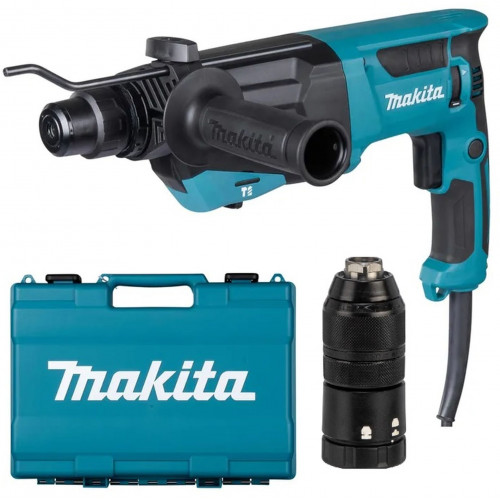 Makita HR2670FT Perfo-burineur SDS-Plus (800W/3,0J) +Mallette de transport