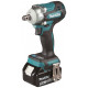Makita TD001GM201 Visseuse a chocs (1/4"/220Nm) Li-ion XGT, 2x 40V/4,0Ah