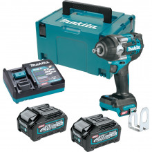 Makita TW007GM201 Clé a chocs sans fil 1/2" Li-ion XGT ( 2x 4,0Ah/40V) Makpac
