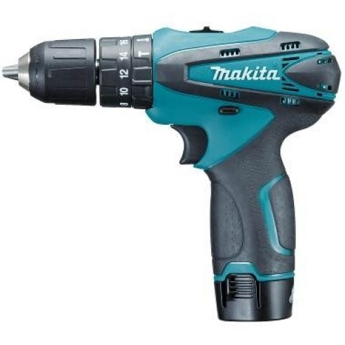 Makita HP330DWE Perceuse visseuse a percussion Li-ion 10,8V/1,3Ah