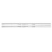 Metabo Raboteuse DH330 / 316 HSS - 332x12x1.5mm / 2 trous longs (2 pieces) 0911063549