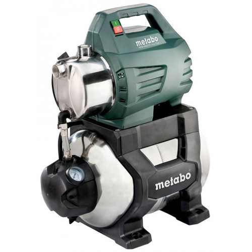 Metabo HWW 4500/25 Inox Plus Surpresseur avec réservoi ( 24 L/1300 W/4500 l/h) 600973000