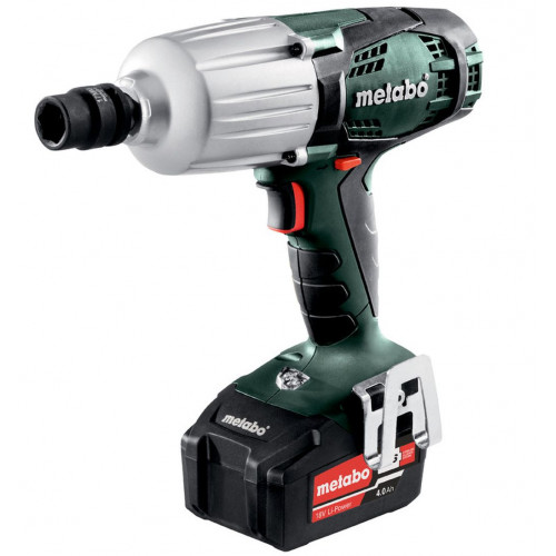 Metabo 602198500 SSW 18 LTX 600 Visseuse a chocs sans fil 18V 2X4Ah, MetaBOX 145 L Metabo 602198500 SSW 18 LTX 600 Visseuse a chocs sans fil 18V 2X4Ah, MetaBOX 145 L