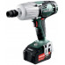 Metabo 602198650 SSW 18 LTX 600 Visseuse a chocs sans fil 18V 2x5.2 Ah, MetaBOX