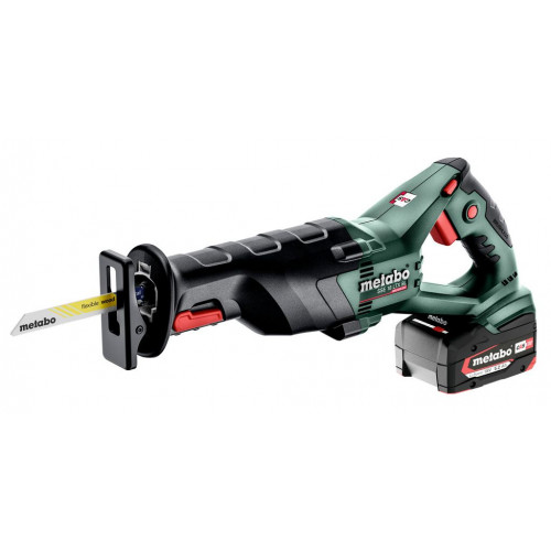 Metabo 602267650 SSE 18 LTX BL Scie sabre sans fil 18V 2X5.2 Ah, MetaBOX 145 L Metabo 602267650 SSE 18 LTX BL Scie sabre sans fil 18V 2X5.2 Ah, MetaBOX 145 L