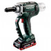 Metabo NP 18 LTX BL Riveteuse sans fil (18V/2x4,0Ah) MetaBOX 619002800