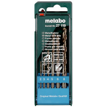 Metabo Coffret de forets HSS-Co 6 pieces 627119000