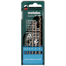 Metabo 627119000 Coffret de forets HSS-Co 6 pieces