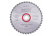 Metabo Precision Cut Wood Professional lame de scie 254x30, Z40 WZ 20° 628059000