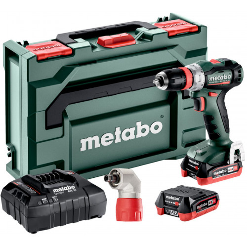 Metabo PowerMaxx BS 12 BL Q Pro Perceuse-visseuse sans fil (12V/2x4,0Ah)MetaBox 601045920