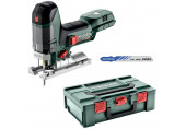 Metabo ST 18 LT 130 BL Scie alternative sans fil 18 V ; métaBOX 145 L, 601054840