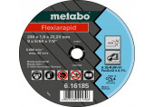 Metabo Flexiarapid 150 x 1,6 x 22,23 inox, meule de tronçonnage, modele droit 616183000