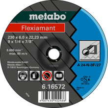 Metabo Flexiamant 125 x 6,0 x 22,23 acier, meule d'ébarbage, modele coudé 616730000