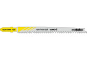Metabo 25 lames de scie sauteuse, bois, série "pionier", 91 mm, progressives, HCS 62361700