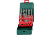 Metabo HSS-G-Bohrerkassette-SP, Metallbohrer-Set 19-teilig 627153000