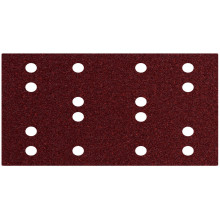 Metabo Feuilles de ponçage 80x133 mm,P40,16 trous,avec fixation auto-agrippante 635190000