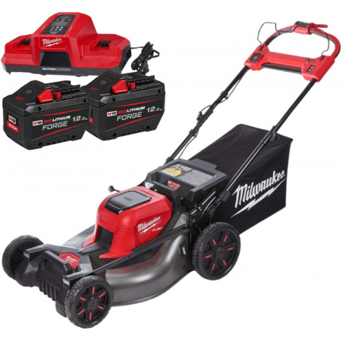 Milwaukee M18F2LM53-122 FORGE Tondeuse a gazon sans fil (53cm/18V/2x12,0Ah)493349921