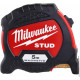 Milwaukee STUD Ruban de mesure magnétique 5 m/33 mm 4932471626