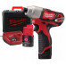 Milwaukee M12 BID-202C Visseuse a choc 2x2Ah, koffer 4933441960