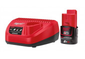 Milwaukee M12 NRG-201 Kit de batterie et chargeur 4933451900