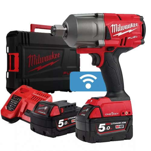 Milwaukee M18 ONEFHIWF34-502X Boulonneuse a choc 2x5.0 Ah, HD Box 4933459730