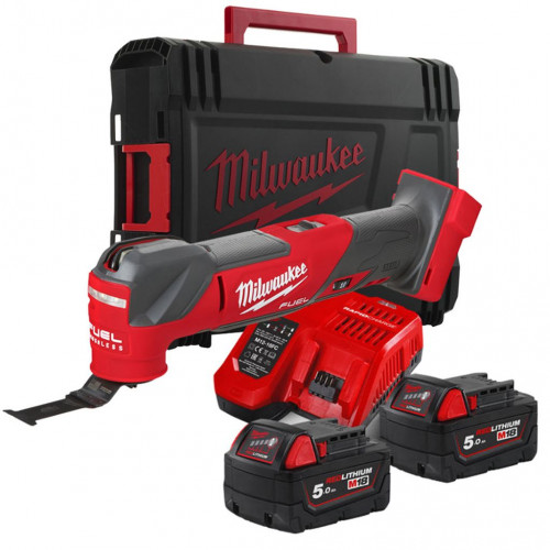 Milwaukee M18 FMT-502X Multi-tool (18V/2x5,0Ah) HD Box 4933478492