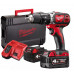 Milwaukee M18 BPD-402X Perceuse a percussion compacte HD (2x4,0 Ah/18 V) 4933446192