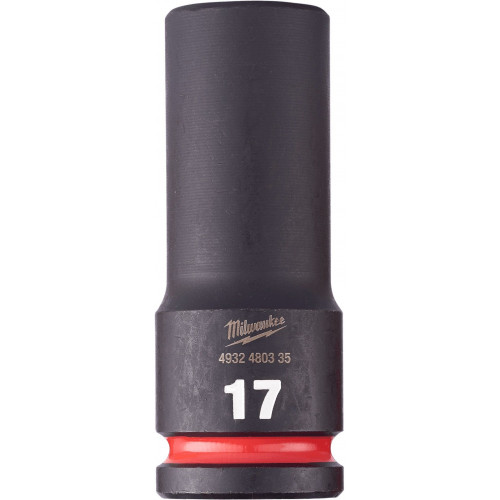 Milwaukee Shockwave Douilles a choc 1/2"- 17 mm 4932480335 Milwaukee Shockwave Douilles a choc 1/2"- 17 mm 4932480335