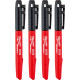 Milwaukee Inkzall 4x Marqueurs, noir 4932480551