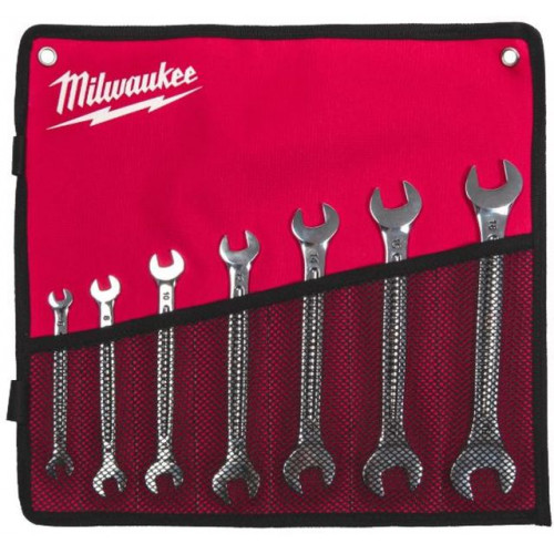 Milwaukee Set clés plates 7 pcs. 4932492713