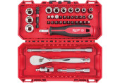 Milwaukee Set de douilles et clés a cliquet 1/4" avec Embouts 4932498381