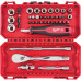 Milwaukee Set de douilles et clés a cliquet 1/4" avec Embouts 4932498381