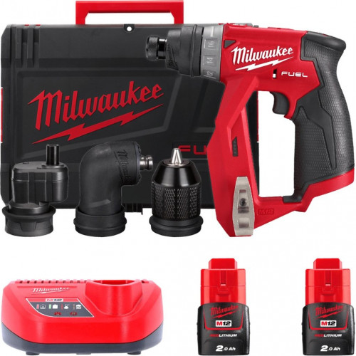 Milwaukee M12 FUEL Perceuse-visseuse sans fil (12V/2x 2,0 Ah) 4933464979
