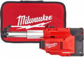 Milwaukee M12 UDEL-0B Aspiration perforateur, sans batterie, Sac de transport, 4933471460