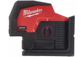 Milwaukee M12 CLLP-301C Laser vert 2 lignes avec aplomb, sans batterie, Coffret 4933478101