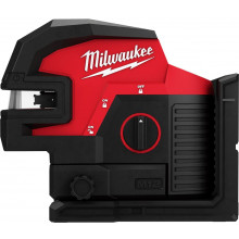 Milwaukee M12 CLL4P-0C Laser vert 2 lignes 4 points, sans batterie, coffret 4933479202