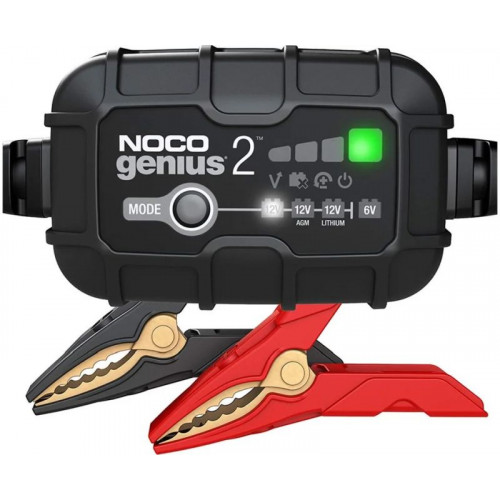 NOCO Chargeur de batterie (6/12V-2A) GENIUS 2 NOCO Chargeur de batterie (6/12V-2A) GENIUS 2